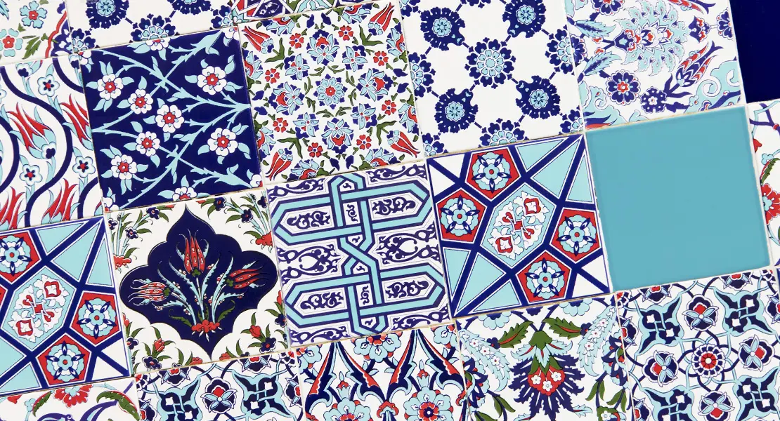 Decoracion con mosaico