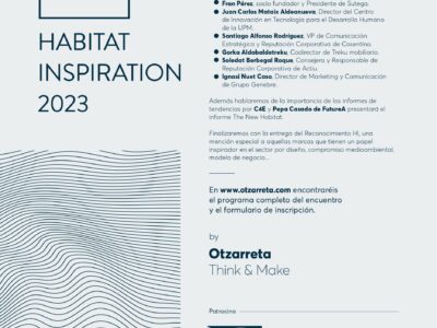 Llega Habitat Inspiration, el nuevo evento inspirador del sector en Bilbao