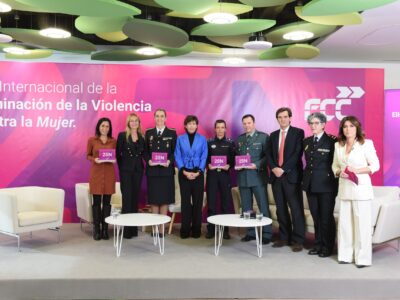 FCC conmemora el Día de la Eliminación de la Violencia contra la Mujer junto a las Fuerzas de Seguridad