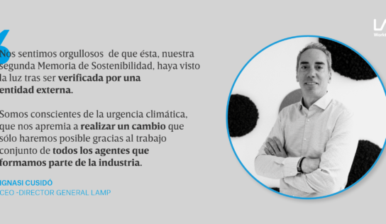 Lamp redujo sus emisiones un 33% el año pasado