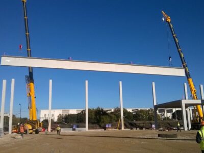 Las obras con prefabricado de hormigón registran un buen primer cuatrimestre de 2025, según Andece