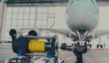 Guinnes World Records: El taladro inalámbrico de PARKSIDE que arrastra un avión de pasajeros Airbus A380