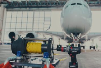 Guinnes World Records: El taladro inalámbrico de PARKSIDE que arrastra un avión de pasajeros Airbus A380
