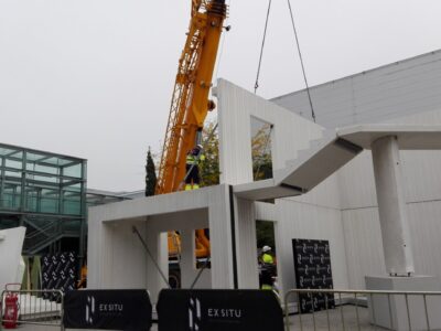 El consumo de prefabricados de hormigón sube un 6 % hasta octubre, según ANDECE