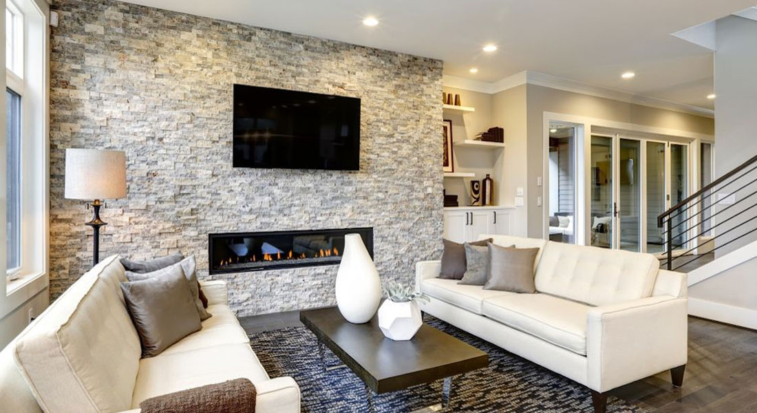 Diseño interior con textura de roca: estilo natural sin usar piedra real Diseño interior con textura de roca: estilo natural sin usar piedra real