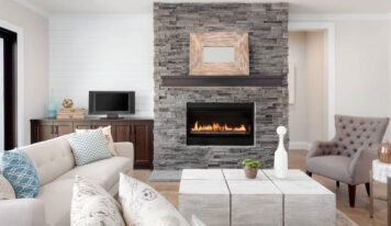 Tendencia en diseño de interiores: técnica de reproducción de piedras y rocas