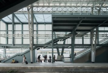 Comenza en el nuevo edificio de viajeros de la estación Santiago de Compostela-Daniel Castelao