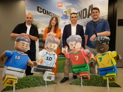 El Grupo LEGO presenta junto a Iker Casillas la colección LEGO® Editions en el museo Legends