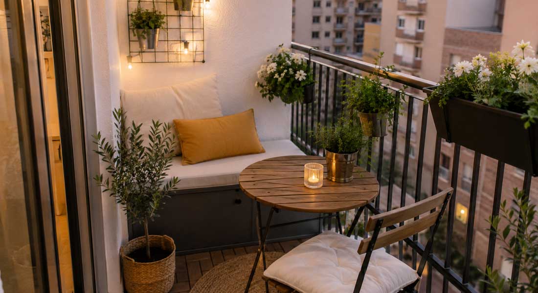 Ideas para decorar terrazas y balcones pequeños sin renunciar al estilo Ideas para decorar terrazas y balcones pequeños sin renunciar al estilo
