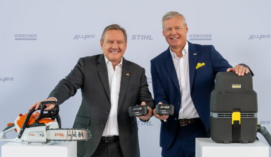 Kärcher y STIHL lanzan una alianza pionera en batería