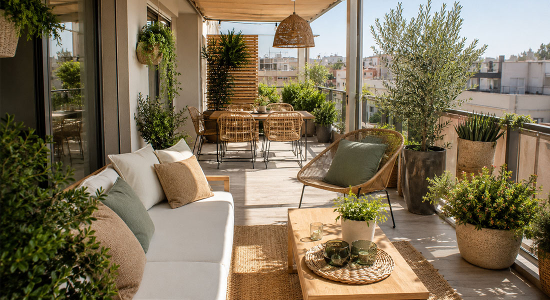 Tendencias para decorar tu terraza o balcón este verano